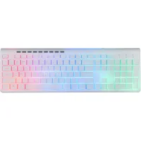 Клавиатура Oklick 490ML (белый) фото 1